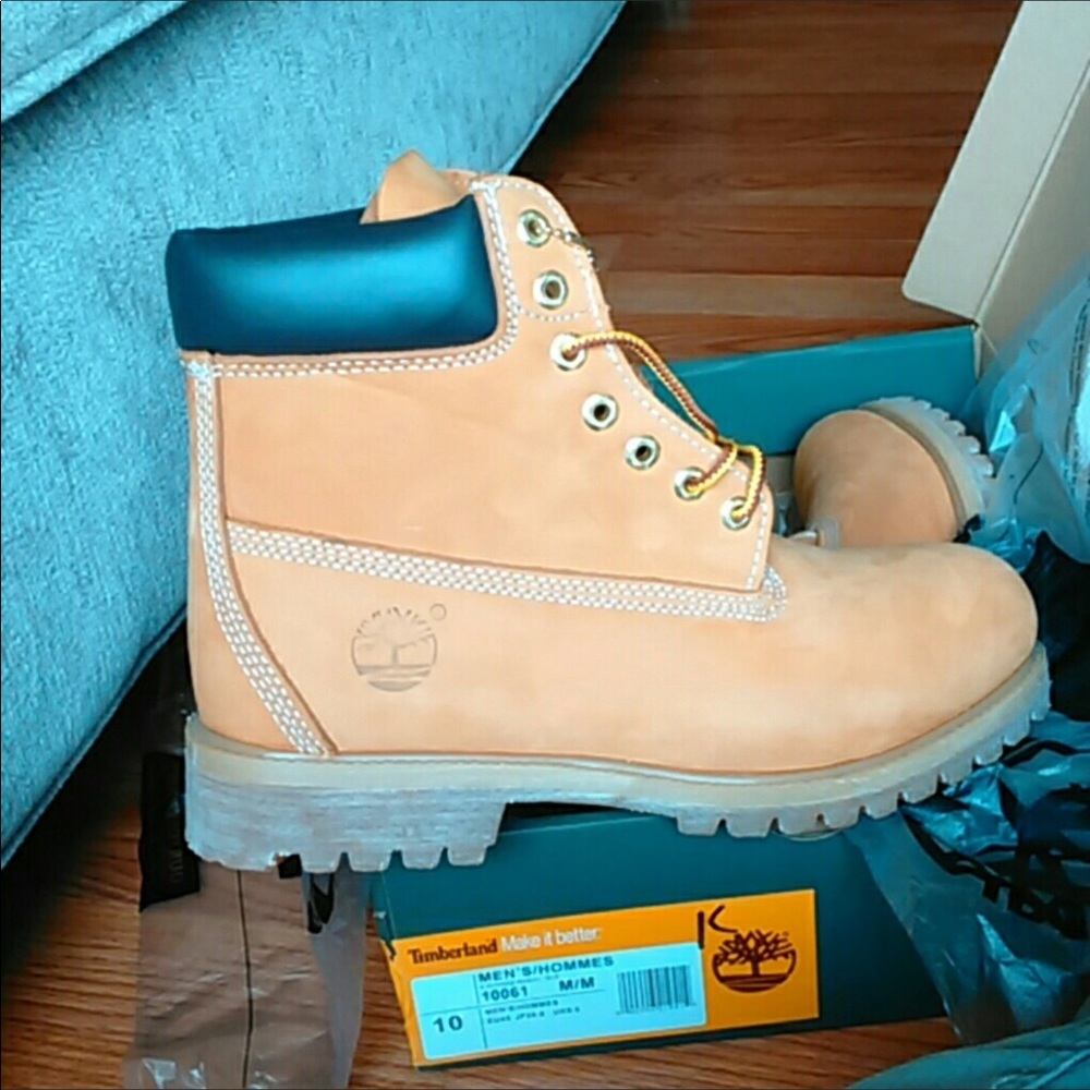 Timberlands boots.